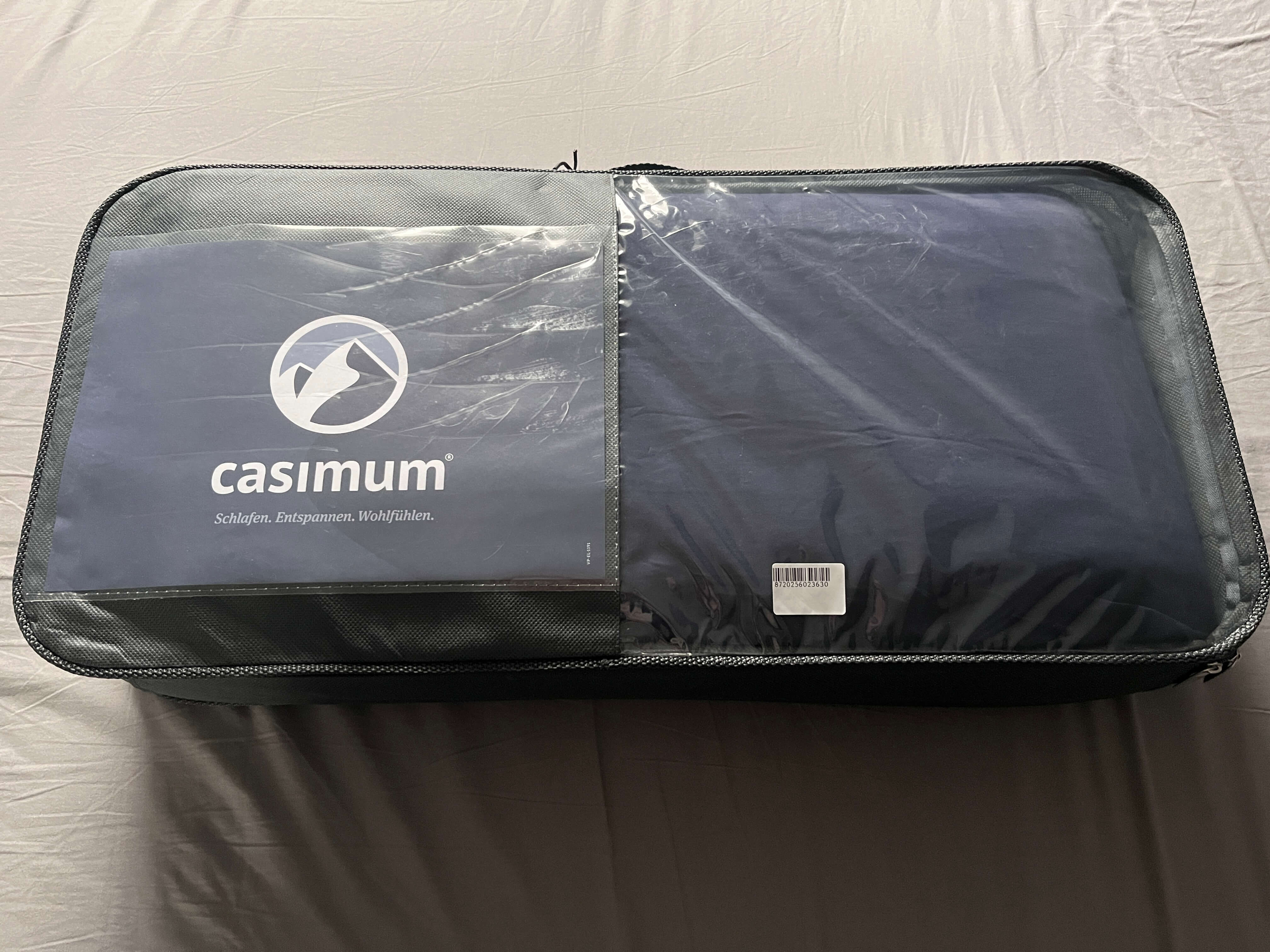 Die Verpackung ist einfach gehalten und zufriedenstellend. Bild: © Sleep Hero